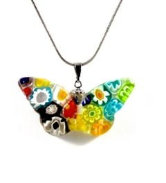 Butterfly Murrina Necklace