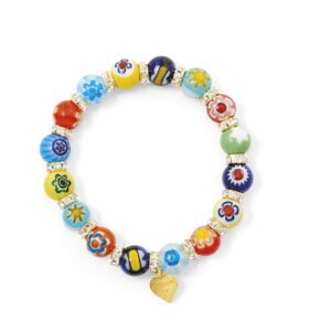 Millefiori Stretch Bracelet Large